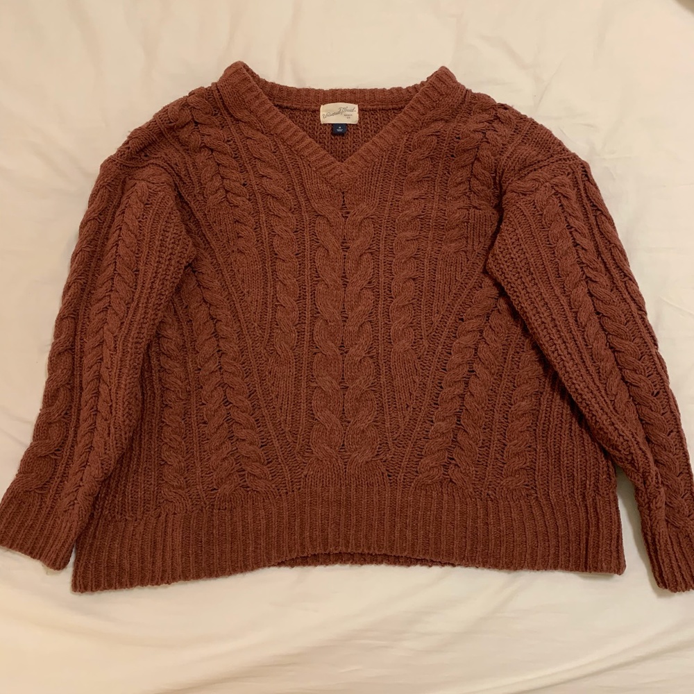 Universal Thread Maroon Sweater - image 1